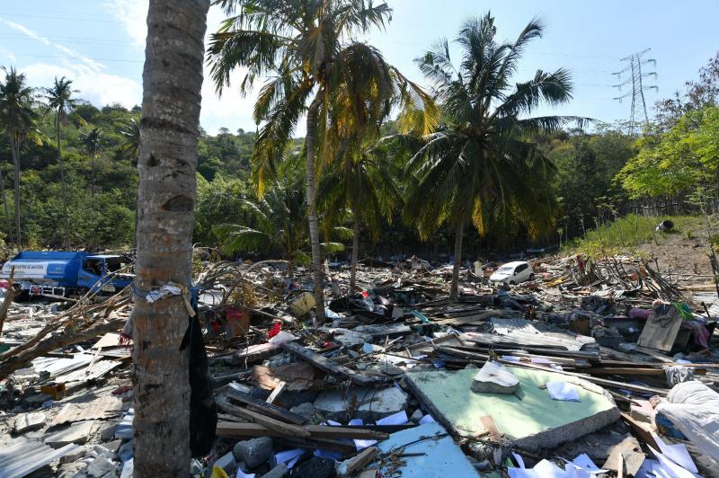 Fotos: Las imágenes del devastador tsunami en Indonesia