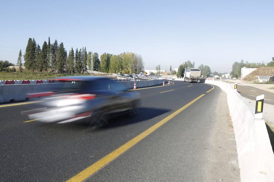 Se ha habilitado un gran desvío en la A-92G con dos carriles en cada sentido 