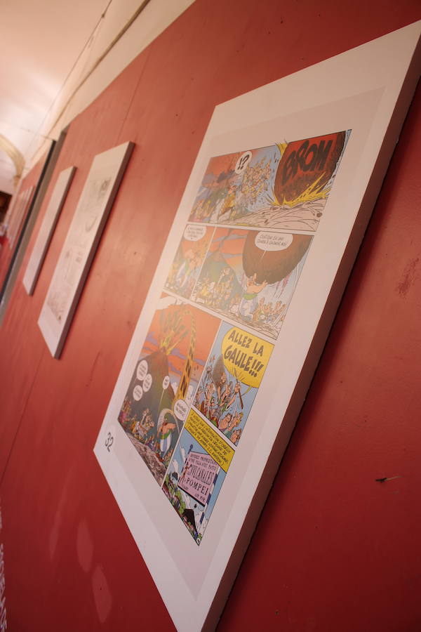 La exposición del cómic galo 'Astérix en Italia' muestra con 37 paneles el proceso de creación desde el día 3 al 31 de octubre de 8 a 22 horas