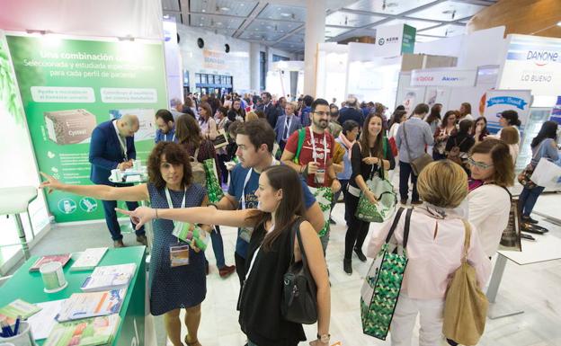 Participantes en un congreso de médicos de Atención Primaria en Granada.