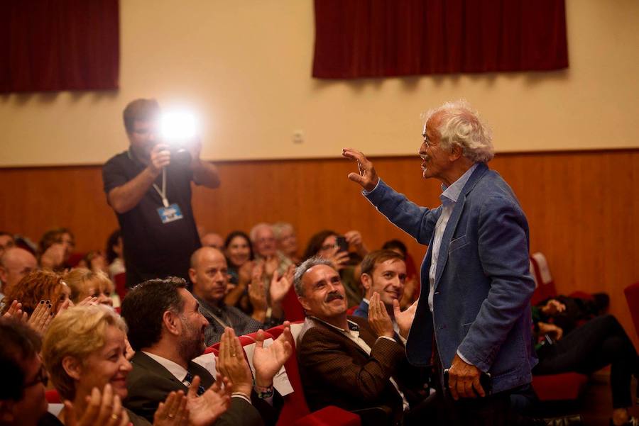 Durante la gala el actor italiano Sal Borgese recibió con gran emoción el premio 'Tabernas de Cine'