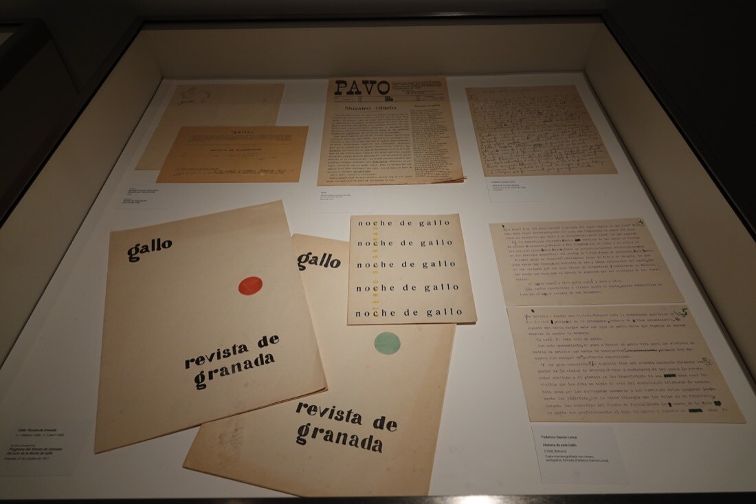 Inaugurada la nueva exposición del Centro Lorca, titulada 'Desde el Centro: Federico García Lorca y Granada'
