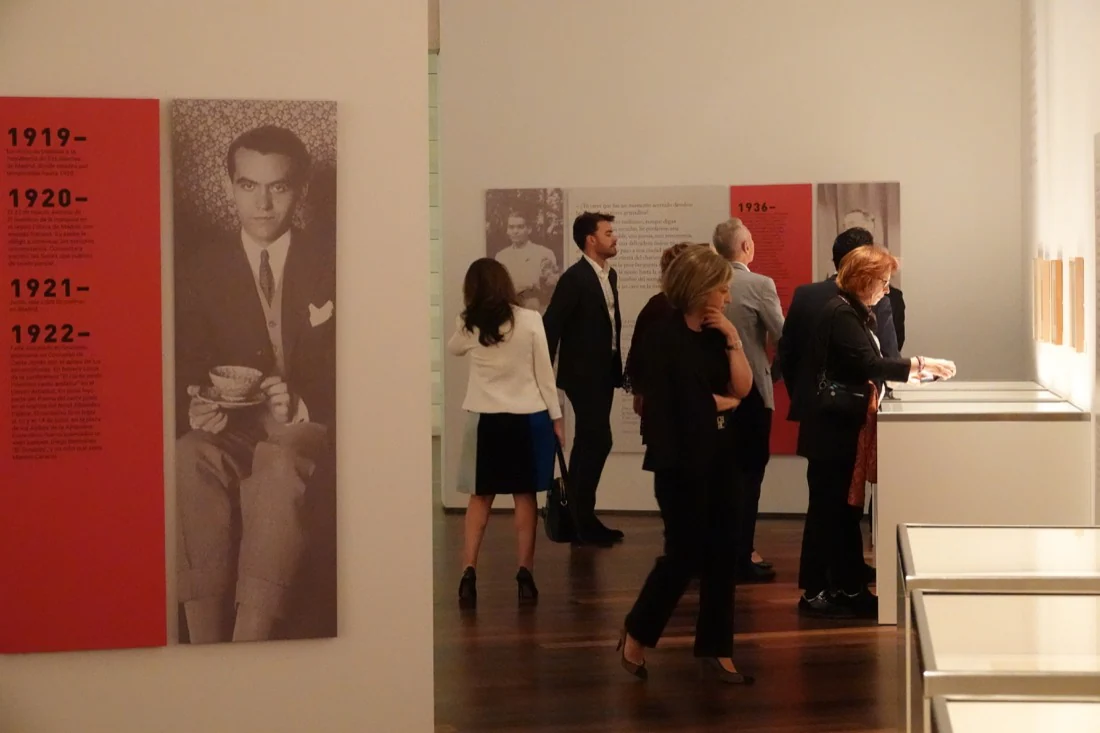 Inaugurada la nueva exposición del Centro Lorca, titulada 'Desde el Centro: Federico García Lorca y Granada'