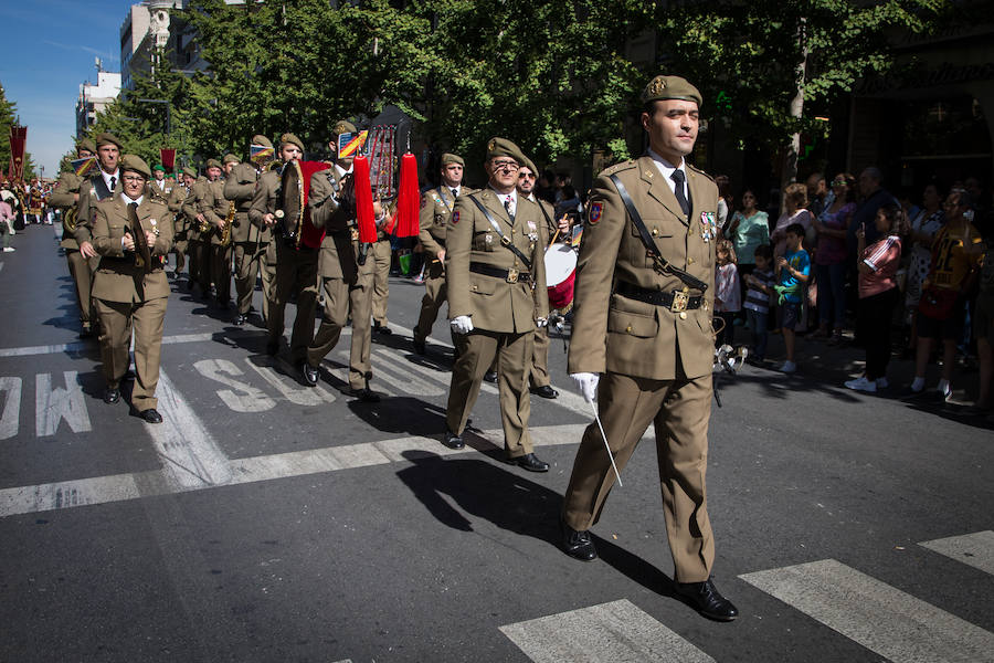 Ambiente de fiesta en las calles de la capital 