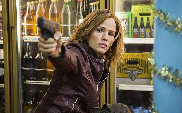 Jennifer Garner, una mujer de armas tomar.