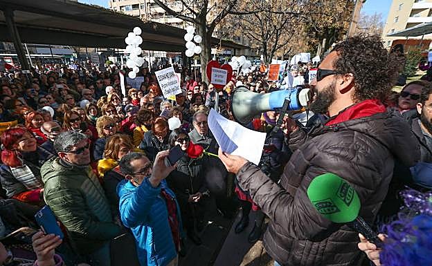 Imagen de archivo de Jesús Candel, a la derecha. 