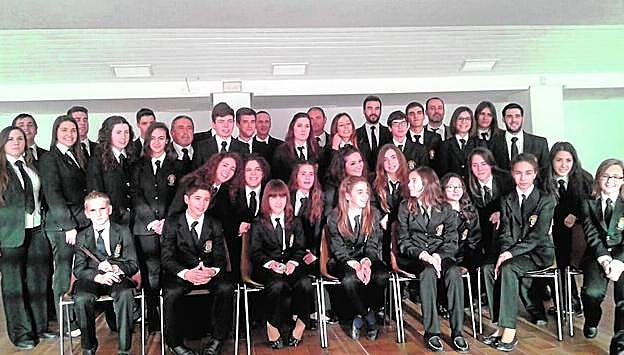 Miembros de la Banda Sinfónica Municipal de Gualchos-Castell de Ferro.