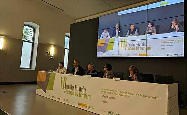 Mesa de las Jornadas Estatales de Custodia del Territorio 