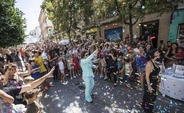 Actividades en el Día sin Coche en el barrio del Realejo.