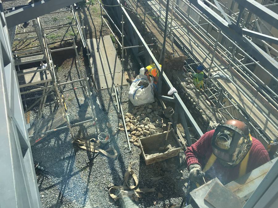 La intervención, que culminará a comienzos de 2019, recupera parte de un edificio residencial construido por Muhammad II junto a la Qubba