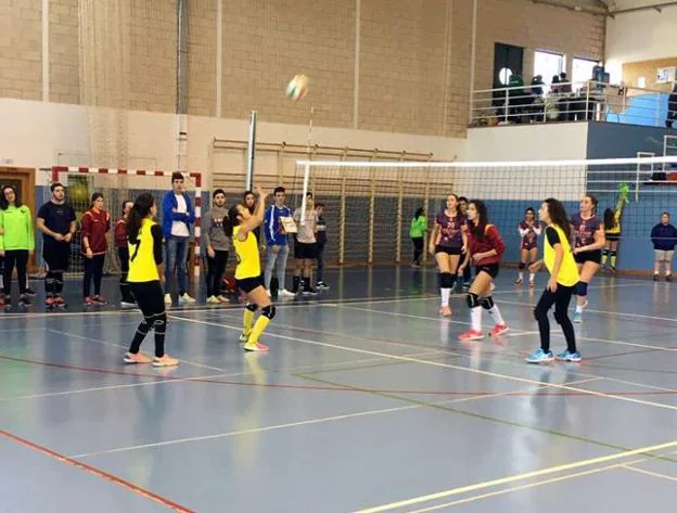 Vilches reunió a 300 jugadores de voleibol