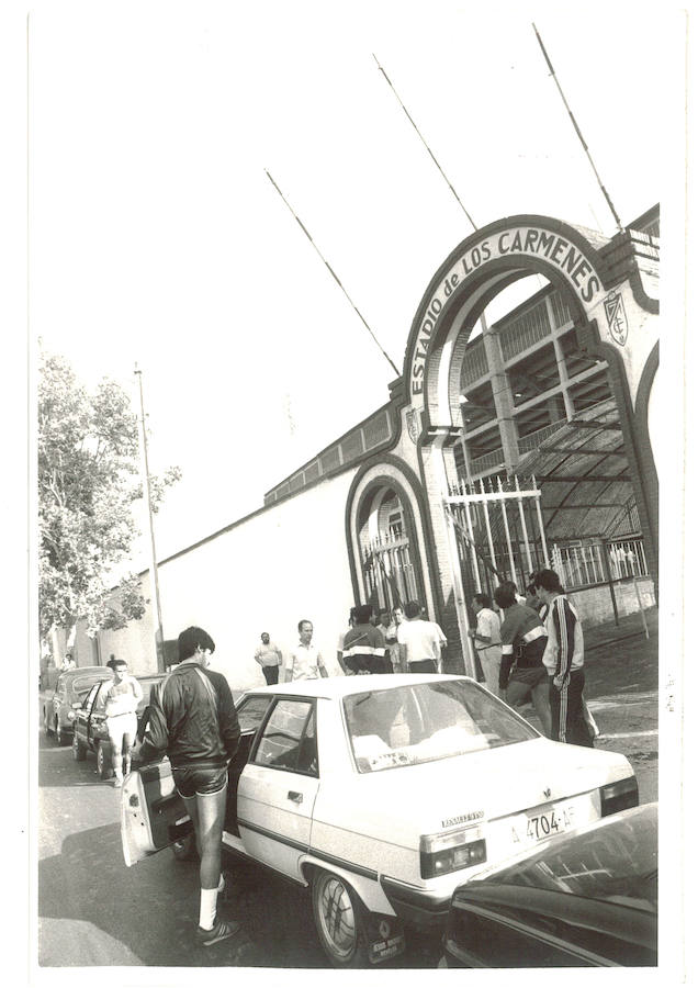 1985. Año de la clausura del estadio.