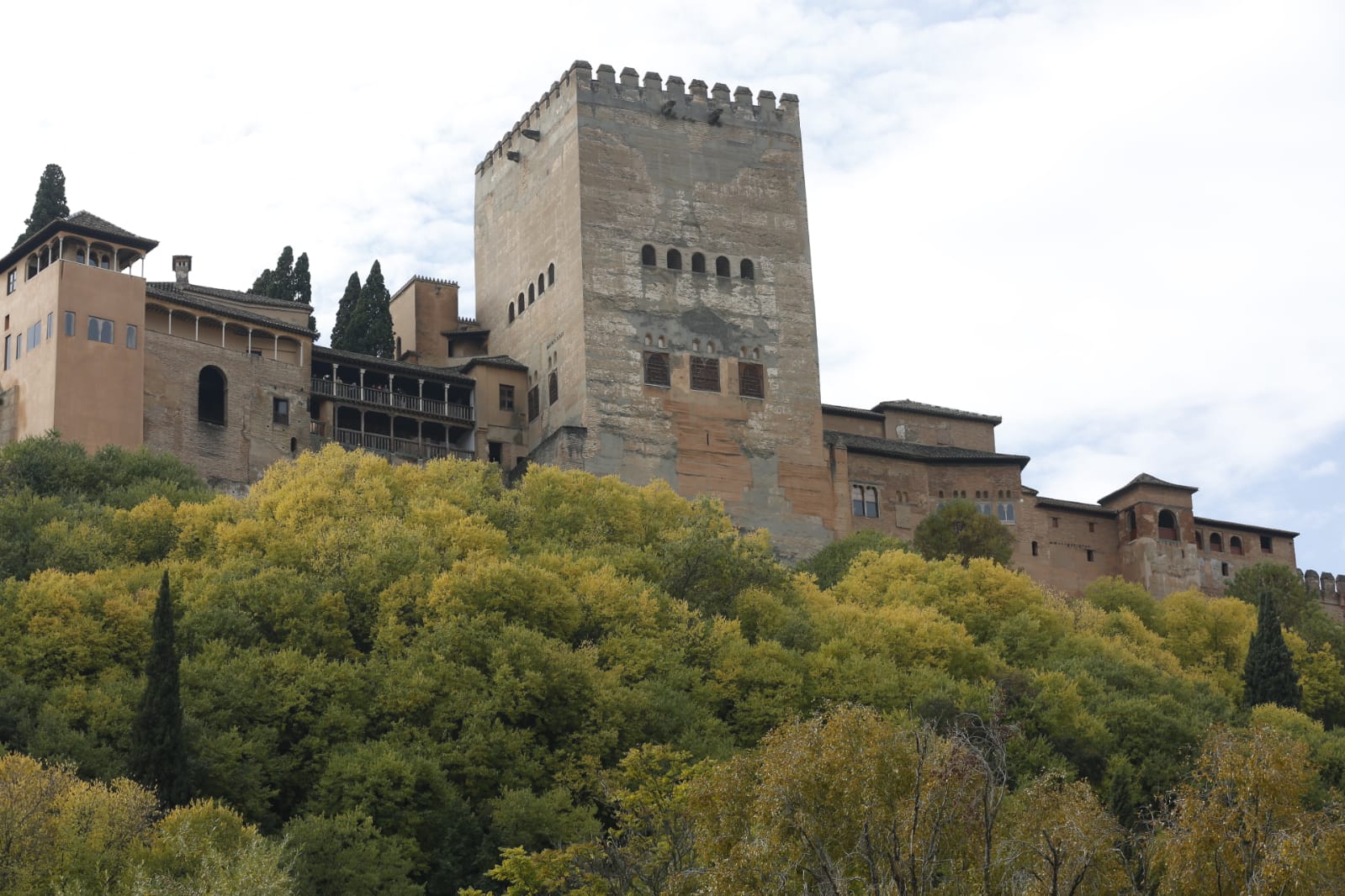 La capital luce por sus calles la estampa clásica del otoño que amarillea sus árboles