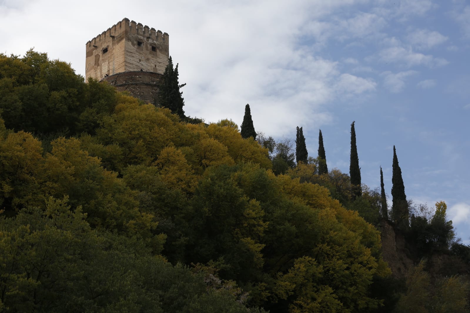 La capital luce por sus calles la estampa clásica del otoño que amarillea sus árboles