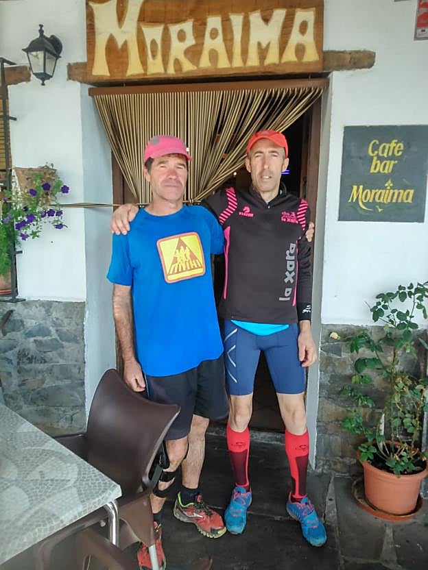 Celestino Compan y Juan Antonio Gallegos.