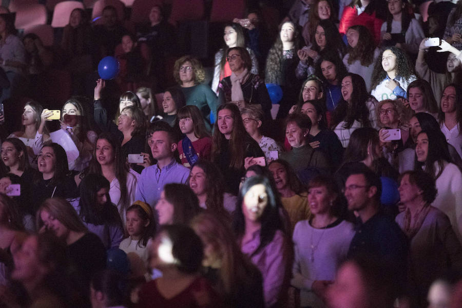 El gallego arrastró a una importante legión de fans hasta el Palacio de Congresos de la capital 