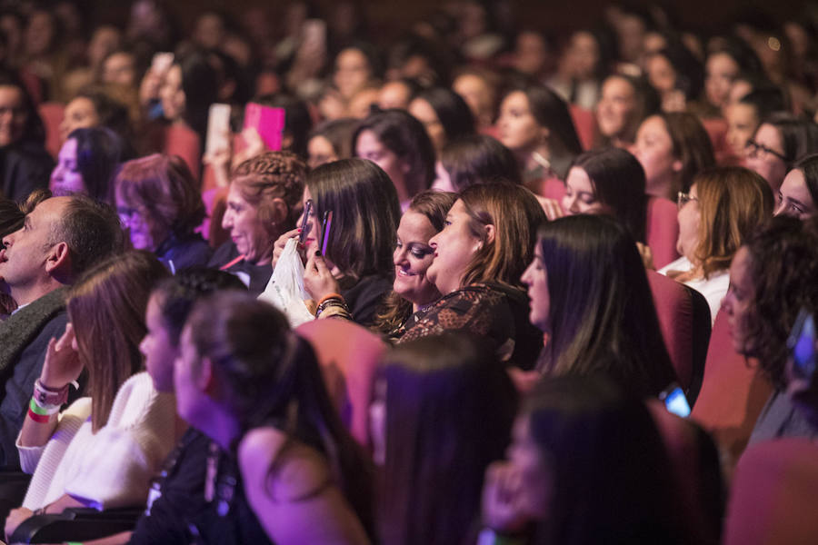 El gallego arrastró a una importante legión de fans hasta el Palacio de Congresos de la capital 