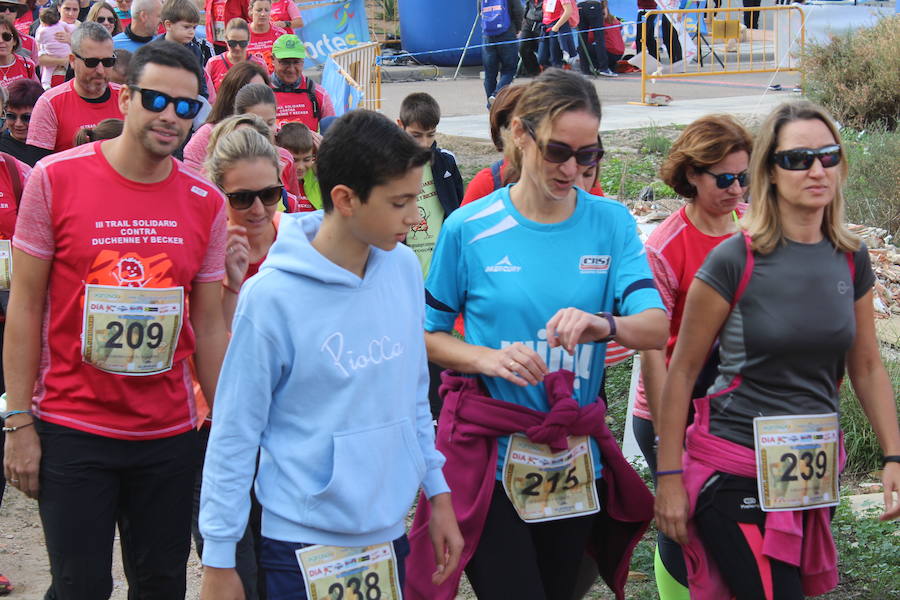 Nicolás Mercader y Eugenia Suárez se han impuesto en la prueba solidaria