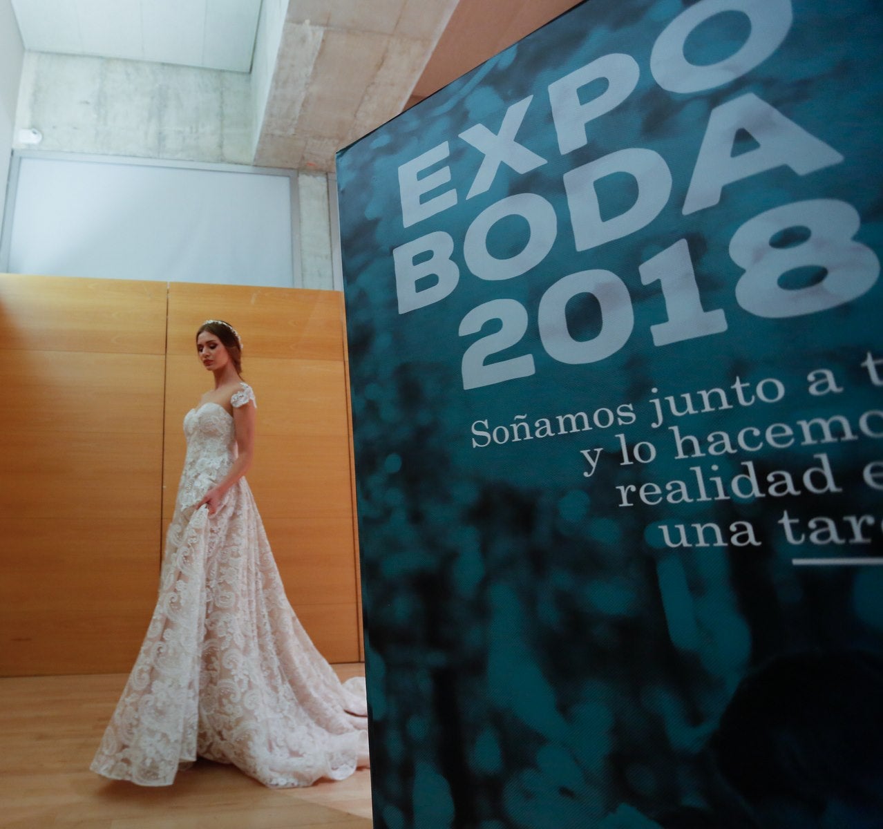 Este fin de semana se celebra Expo Boda, que ayer vivió su gran pasarela de trajes de novia