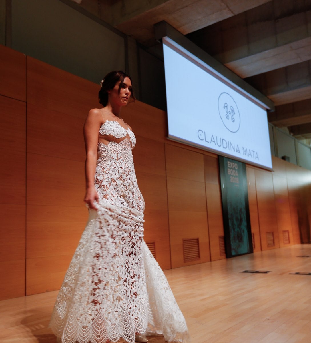 Este fin de semana se celebra Expo Boda, que ayer vivió su gran pasarela de trajes de novia