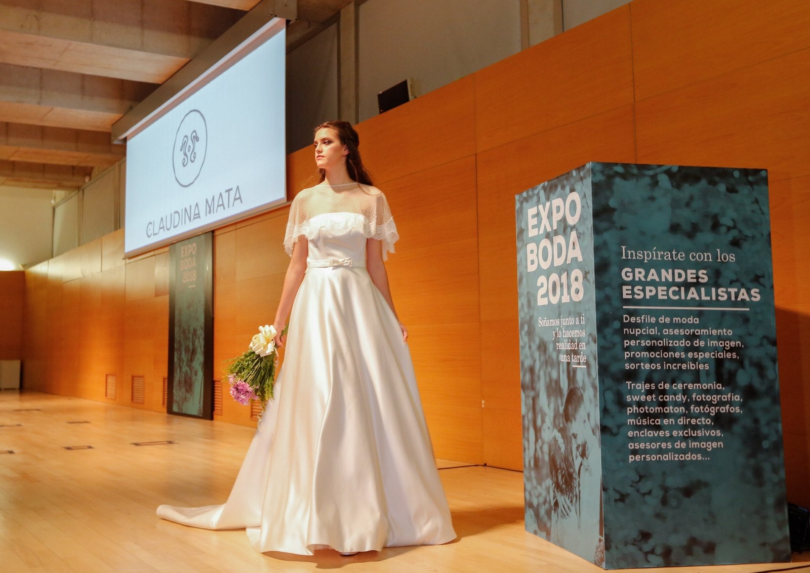 Este fin de semana se celebra Expo Boda, que ayer vivió su gran pasarela de trajes de novia