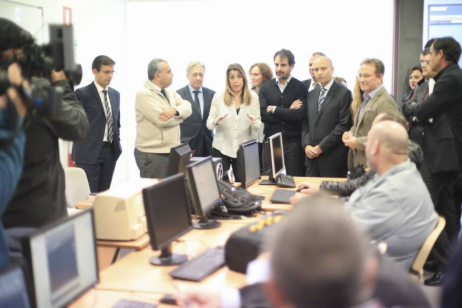 La presidenta de la Junta, Susana Díaz, ha presidido este jueves el 25 aniversario de la Fundación Laboral de la Construcción de Andalucía