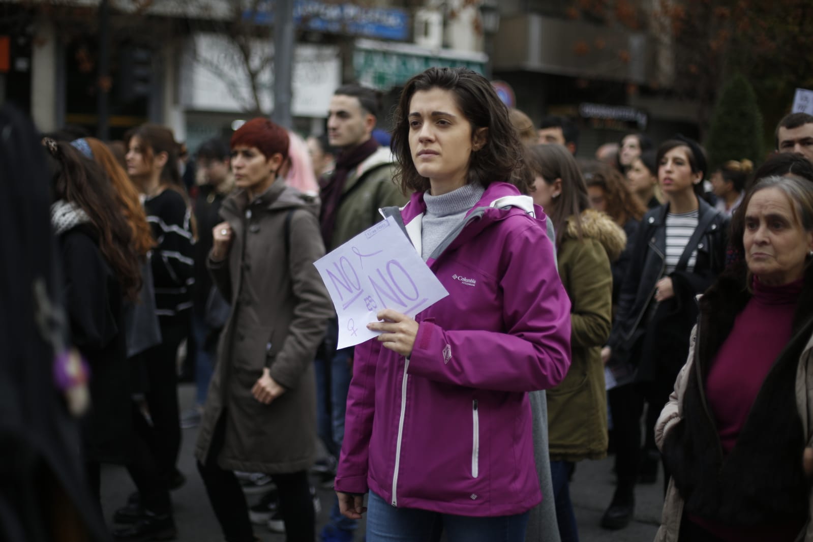 Más de 3.000 personas se manifiestan contra est lacra social