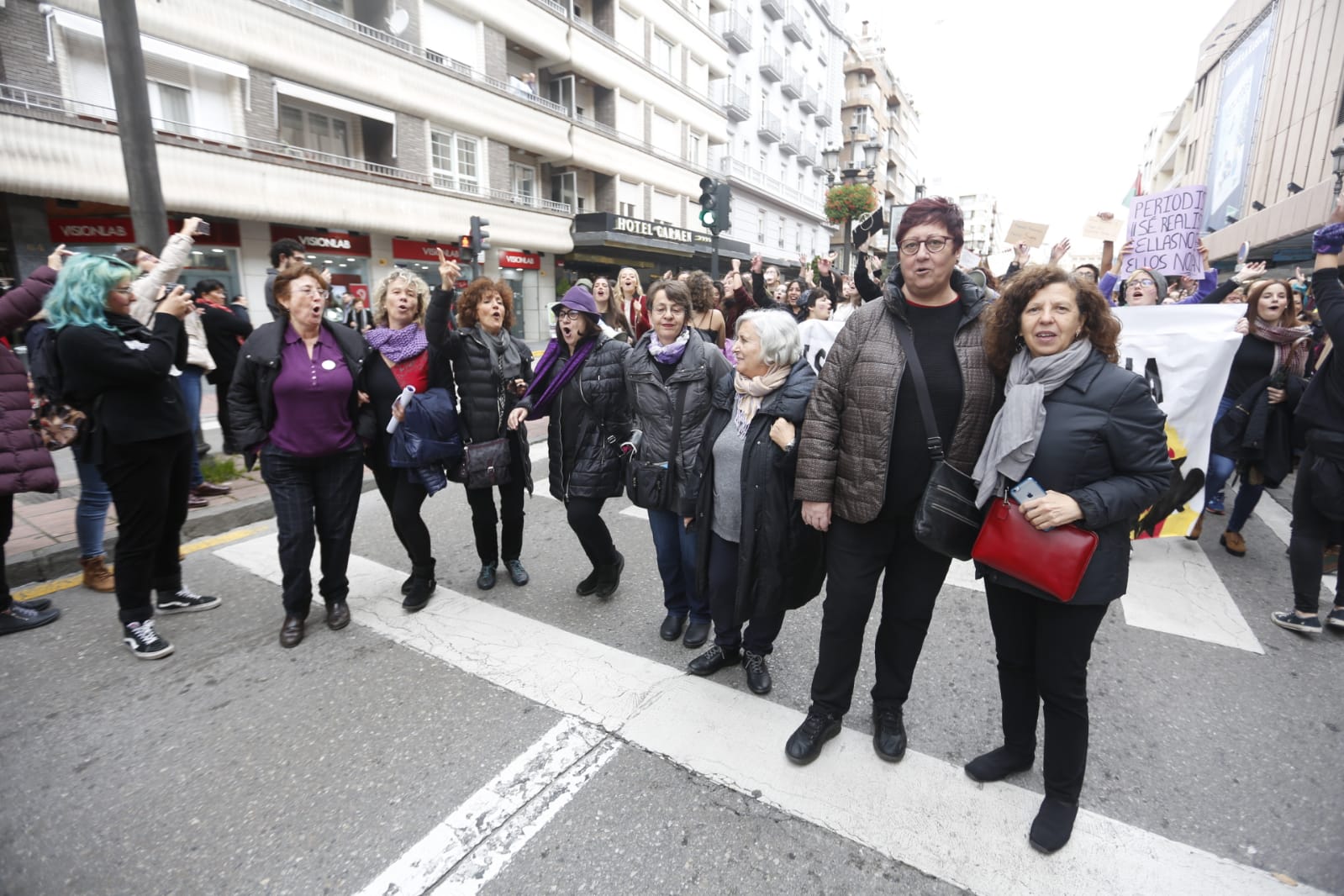 Más de 3.000 personas se manifiestan contra est lacra social