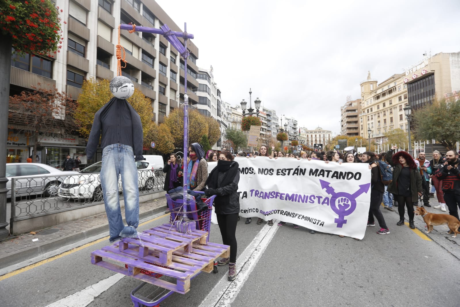 Más de 3.000 personas se manifiestan contra est lacra social