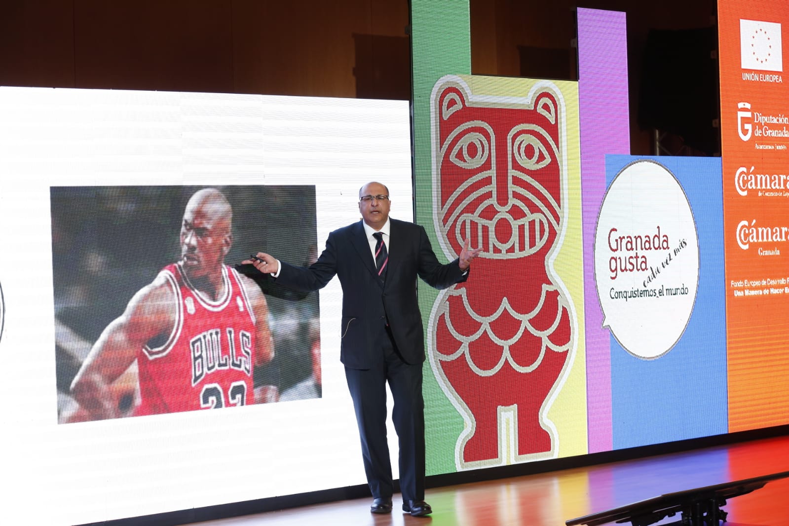 Apertura del II Foro Internacional 'Granada gusta, conquistemos el mundo', en la Cámara de Comercio