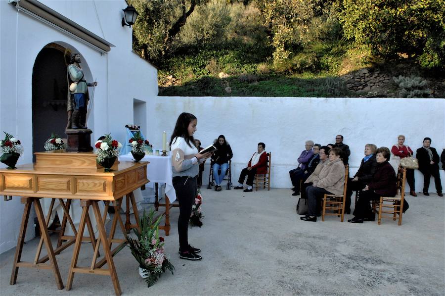 La aldea de Tíjola celebra en plena naturaleza sus fiestas patronales en honor a Santo Corvero