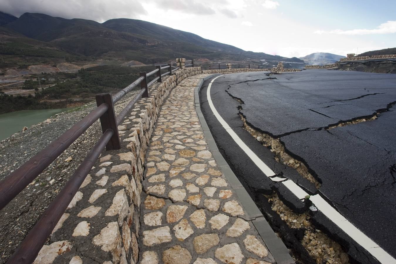 Los primeros problemas aparecieron en 2008. Estas fotos son de 2010