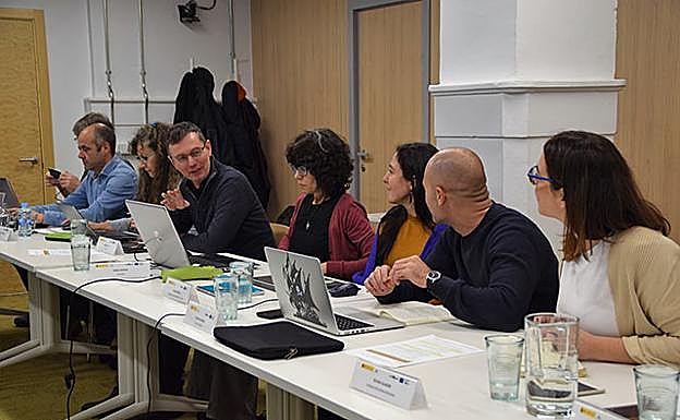 Reunión entre miembros de la Comisión Europea y la Fundación Biodiversidad 