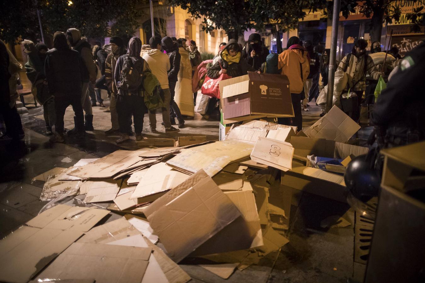 La Policía Local ha llevado a cabo esta acción sin que se hayan registrado incidentes