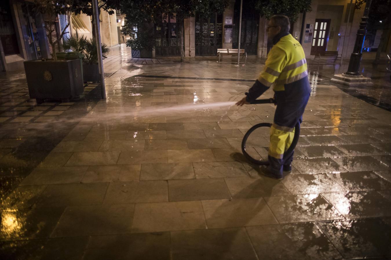La Policía Local ha llevado a cabo esta acción sin que se hayan registrado incidentes