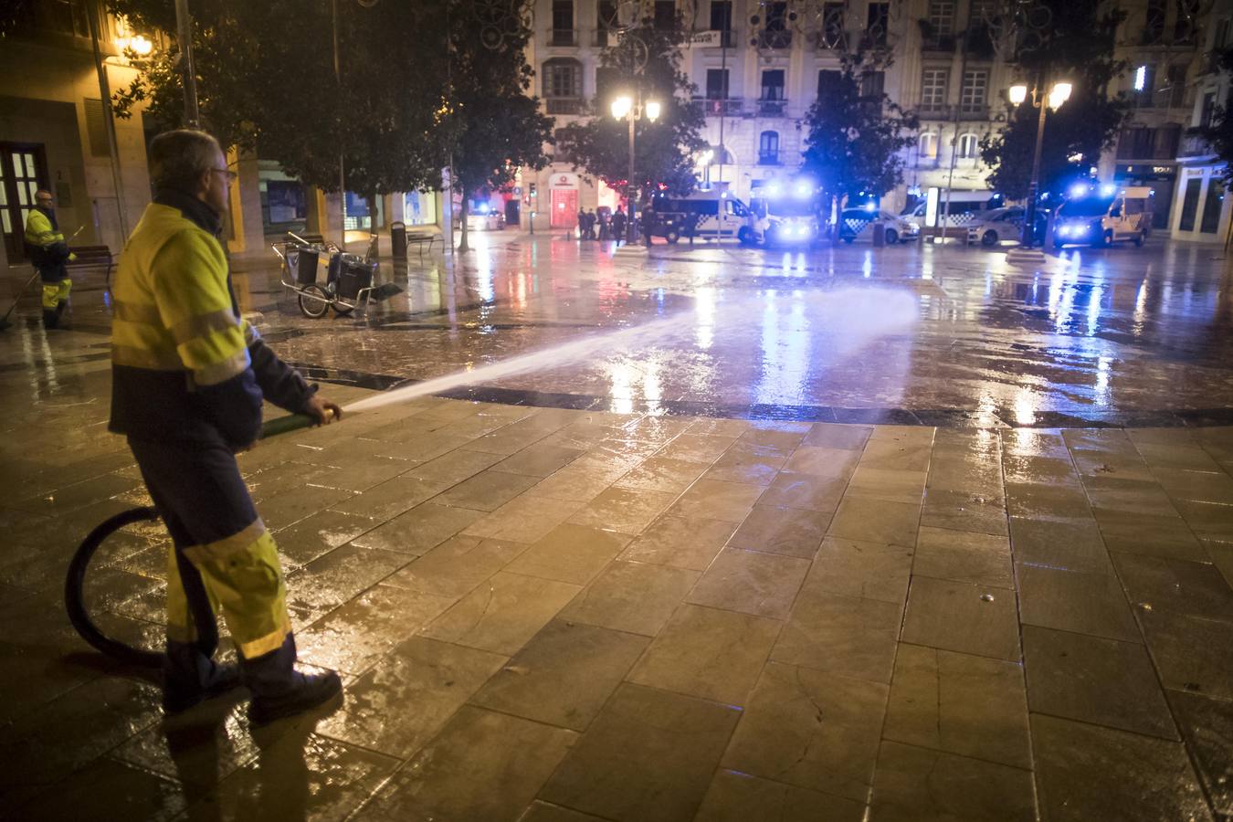 La Policía Local ha llevado a cabo esta acción sin que se hayan registrado incidentes