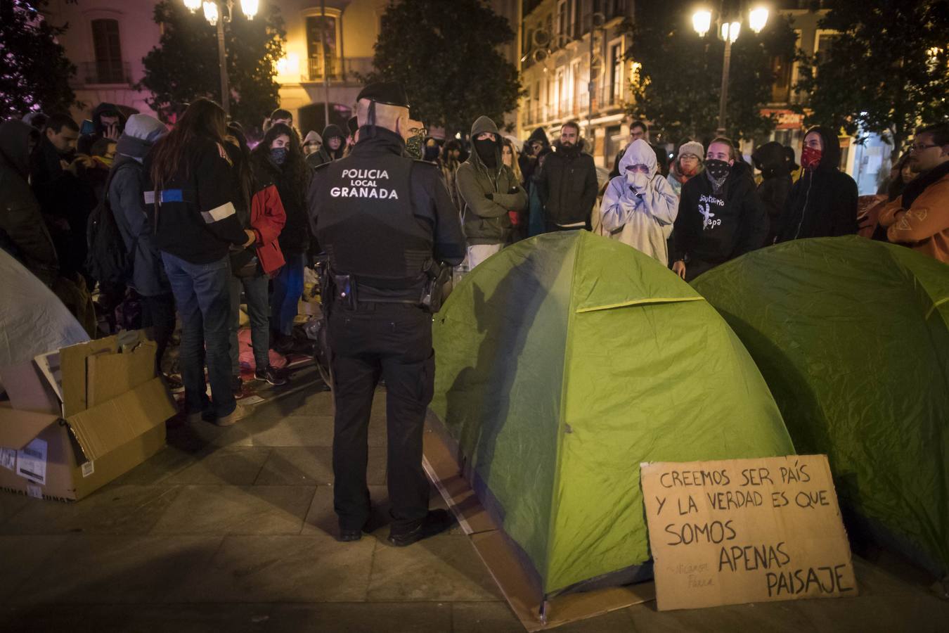La Policía Local ha llevado a cabo esta acción sin que se hayan registrado incidentes
