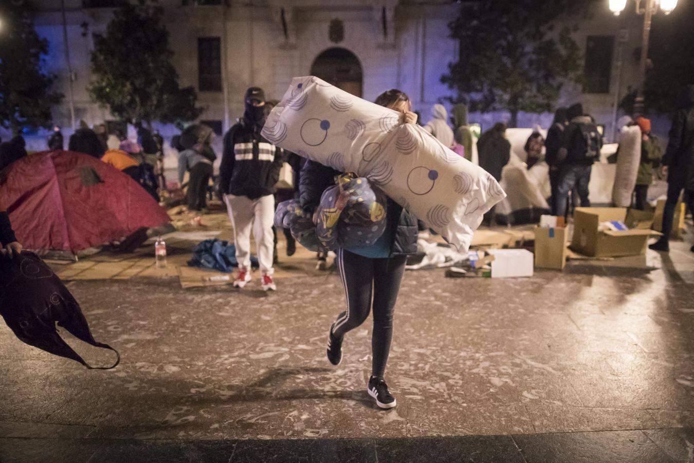La Policía Local ha llevado a cabo esta acción sin que se hayan registrado incidentes