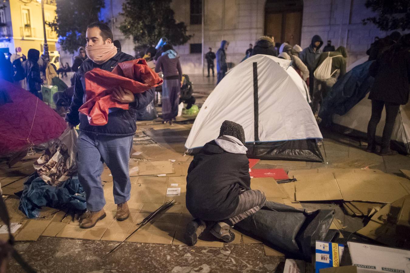 La Policía Local ha llevado a cabo esta acción sin que se hayan registrado incidentes