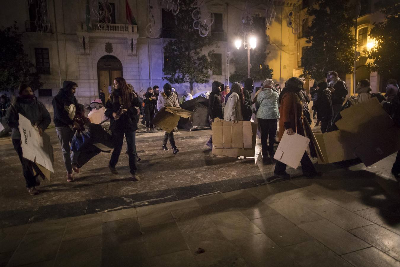 La Policía Local ha llevado a cabo esta acción sin que se hayan registrado incidentes