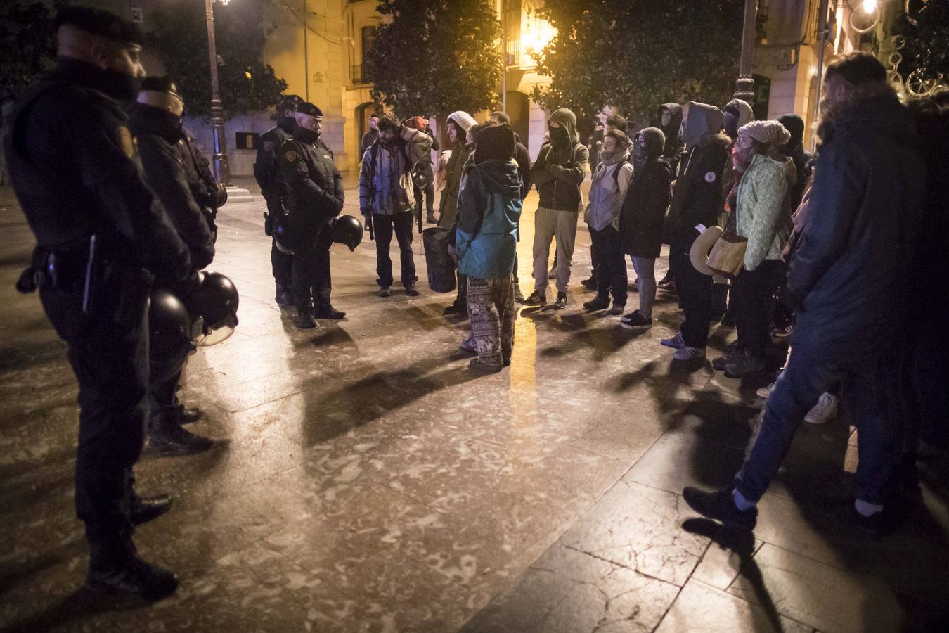 La Policía Local ha llevado a cabo esta acción sin que se hayan registrado incidentes