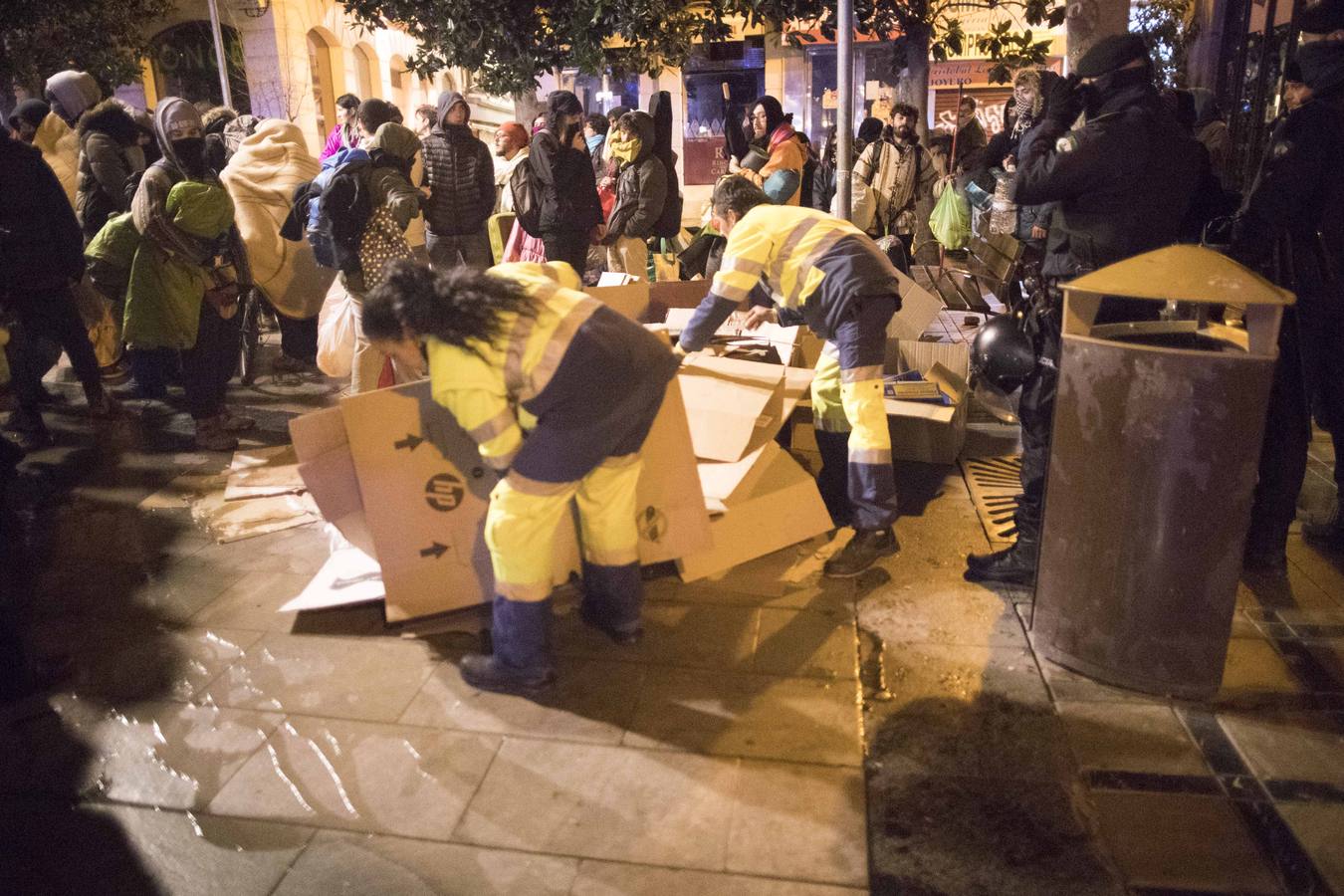 La Policía Local ha llevado a cabo esta acción sin que se hayan registrado incidentes