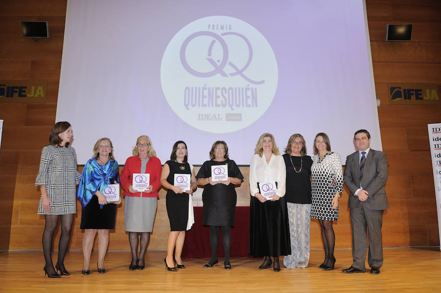 IDEAL celebró los premios 'Quién es Quién en Femenino' para poner en valor el alma y la sabiduría de la mujer jienense