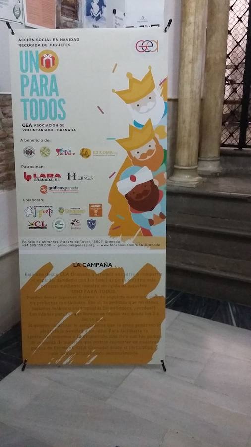 Entidades sociales donarán juegos de todo tipo a centenares de niños por Navidad