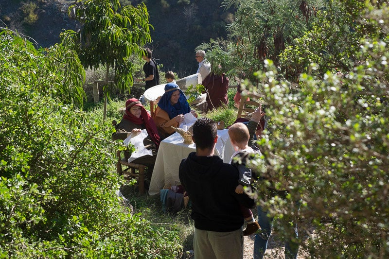 La pasada Navidad tuvieron que suspender el evento por el cierre del acceso y ahora será el próximo día 23 cuando pueda visitarse