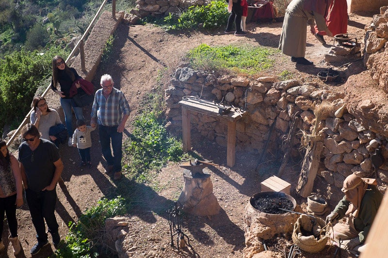 La pasada Navidad tuvieron que suspender el evento por el cierre del acceso y ahora será el próximo día 23 cuando pueda visitarse