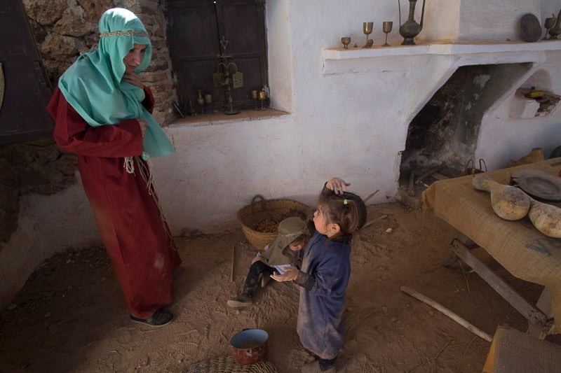 La pasada Navidad tuvieron que suspender el evento por el cierre del acceso y ahora será el próximo día 23 cuando pueda visitarse