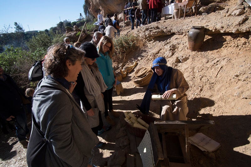 La pasada Navidad tuvieron que suspender el evento por el cierre del acceso y ahora será el próximo día 23 cuando pueda visitarse