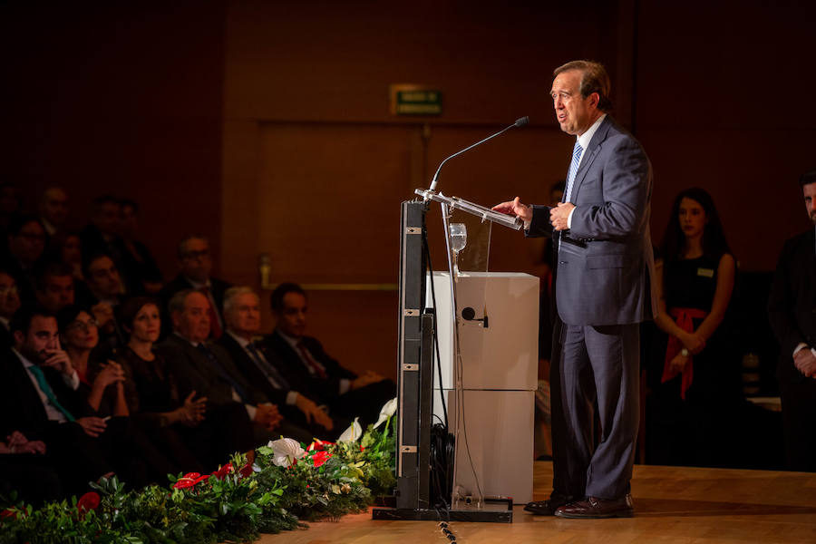 Buen ambiente durante la gala a los mejores granadinos del año 2018