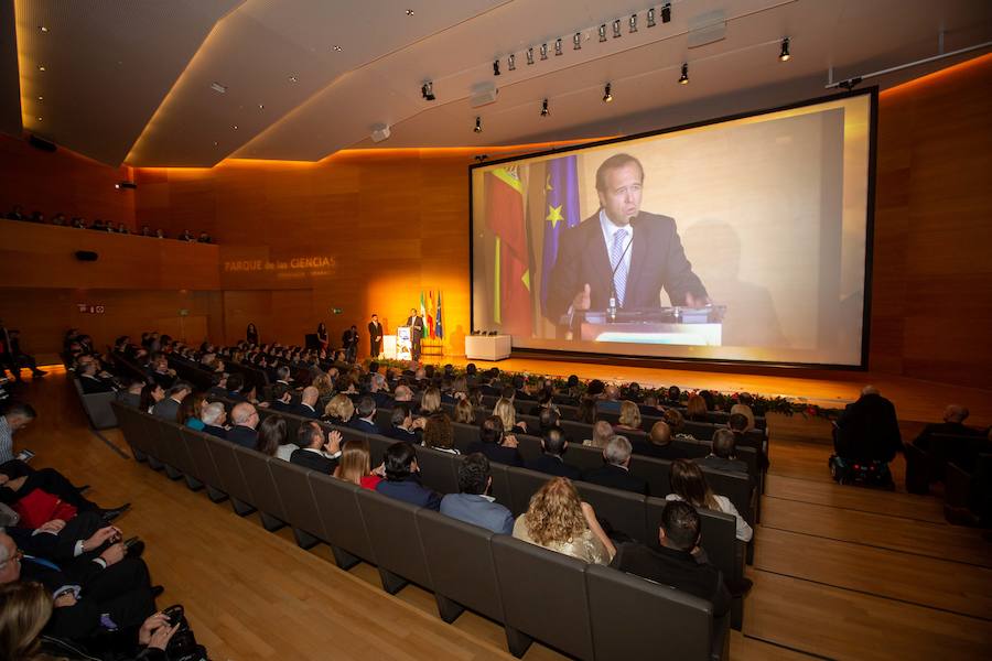 Buen ambiente durante la gala a los mejores granadinos del año 2018